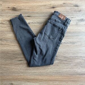 Madewell 9” high rise skinny jeans 27